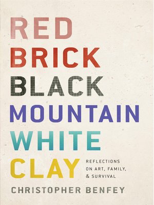 cover image of Red Brick, Black Mountain, White Clay